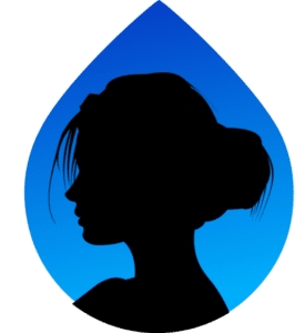 Drop Silhouette
