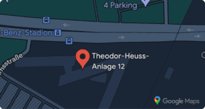 Headquarter Mannheim Map